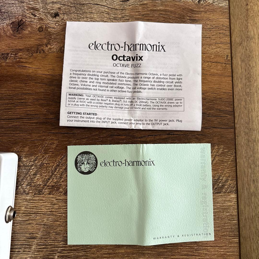 electro-harmonix octavix オクターブファズ fuzz