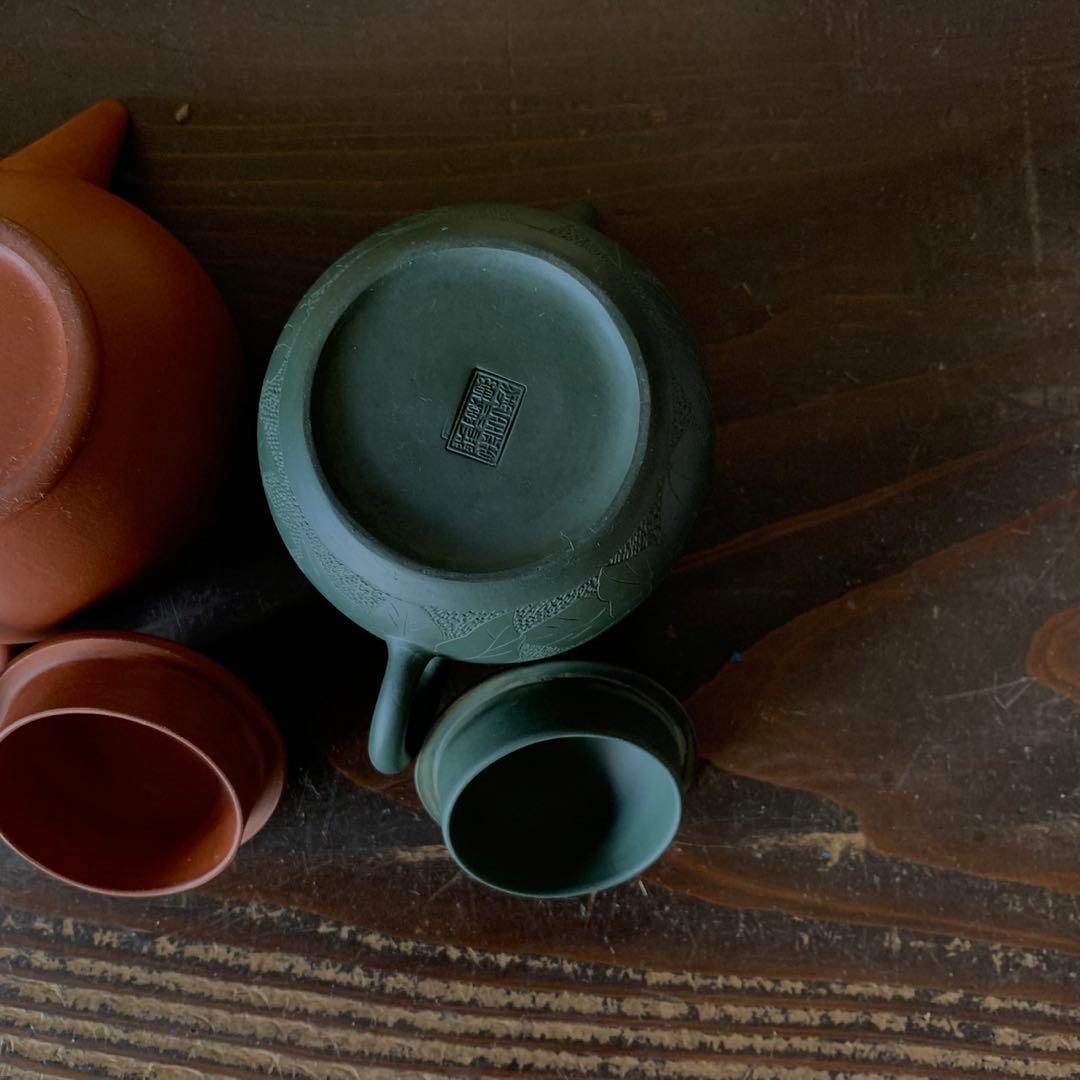 中国宜興　急須　３点