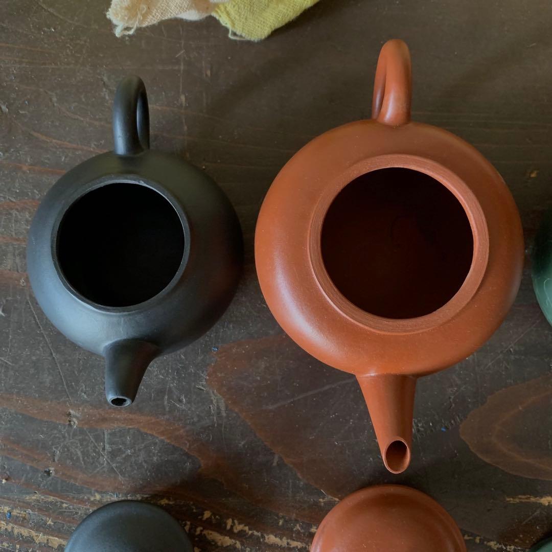 中国宜興　急須　３点