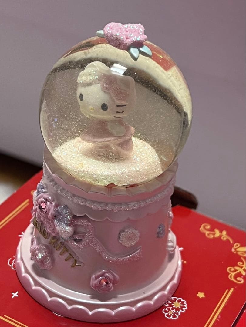 ハローキティ スノードーム 3個セット 箱付き