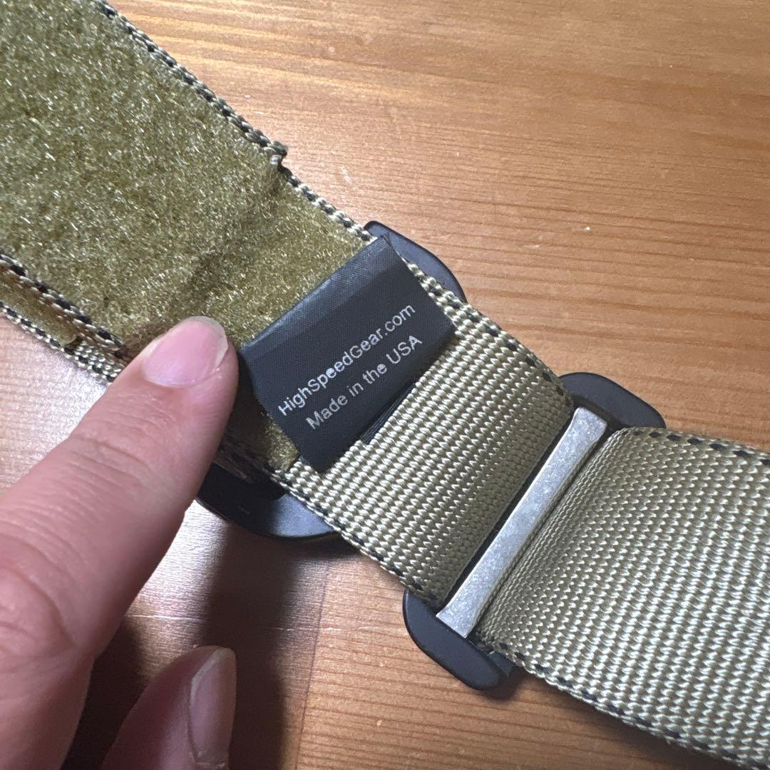ハイスピードギア リガーベルト Dリングー体型 COBRAバックル XL