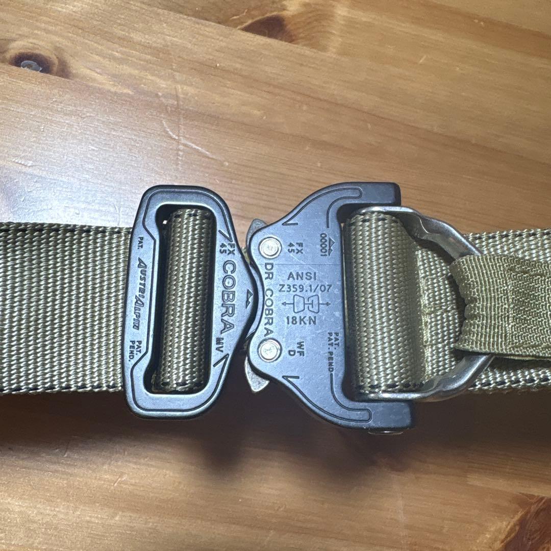 ハイスピードギア リガーベルト Dリングー体型 COBRAバックル XL