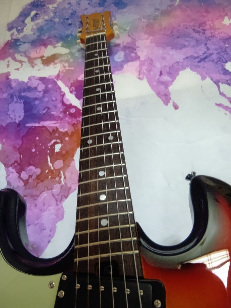 【未流通品！】ARIAProIIサンバーストエレキギター　レフティ