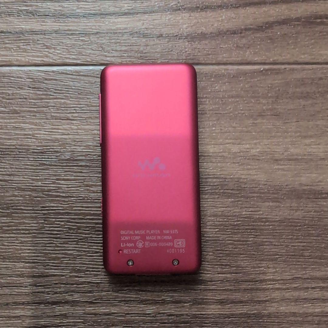 SONY ウォークマン NW-S315 ピンク カバー&ケーブルセット