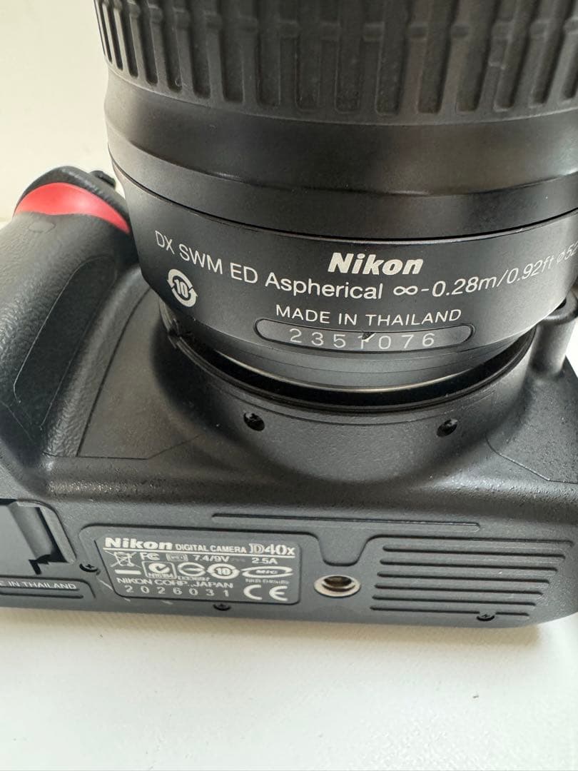 Nikon デジタル一眼レフカメラ D40x / スピードライトSB-600