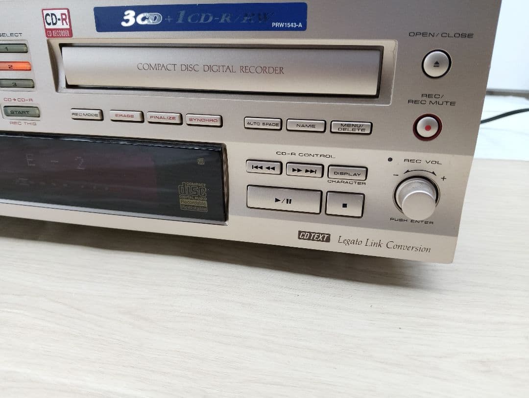 パイオニア　CD‐R/RWレコーダー PDR-WD70(よ37)