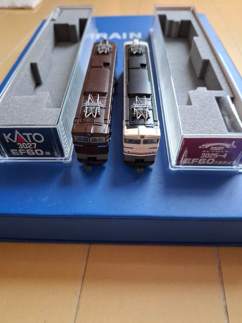 KATO EF60 Nゲージセット ブラウン ホワイト