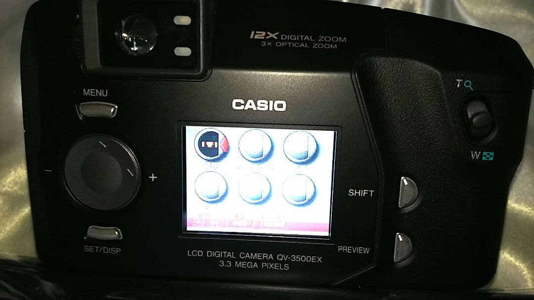 CASIO QV-3500EX オールドカメラ デジタルカメラ 希少 レア