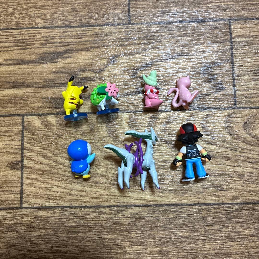 ポケモン　ミニフィギュア　永谷園　超ゲット大全　ピカチュウプロジェクト　など7体