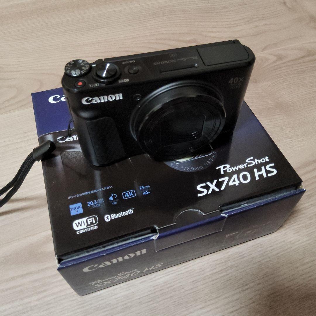 PowerShotSX740HSブラック