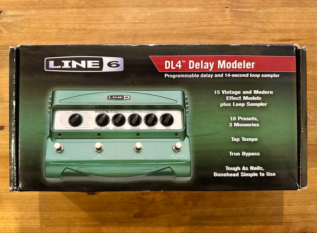 LINE6 DL4 Delay Modeler●生産終了●箱・取説