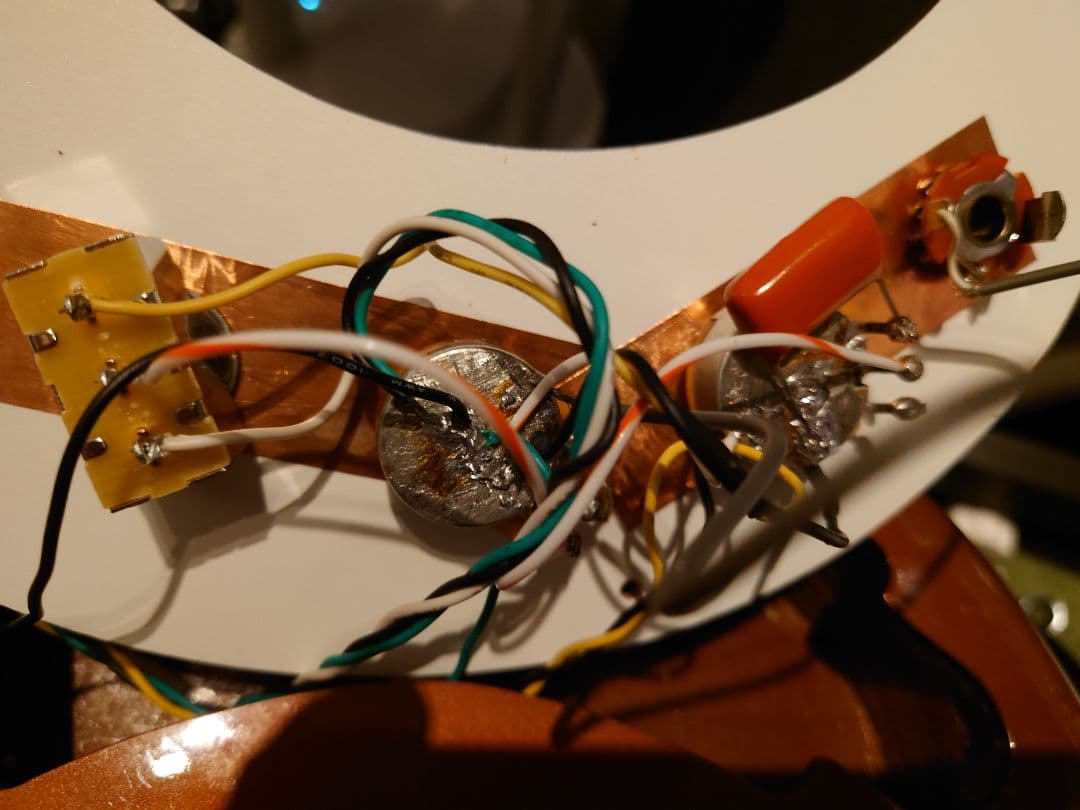 Danelectro エレキギター ブラウン？改造済オレンジドロップ