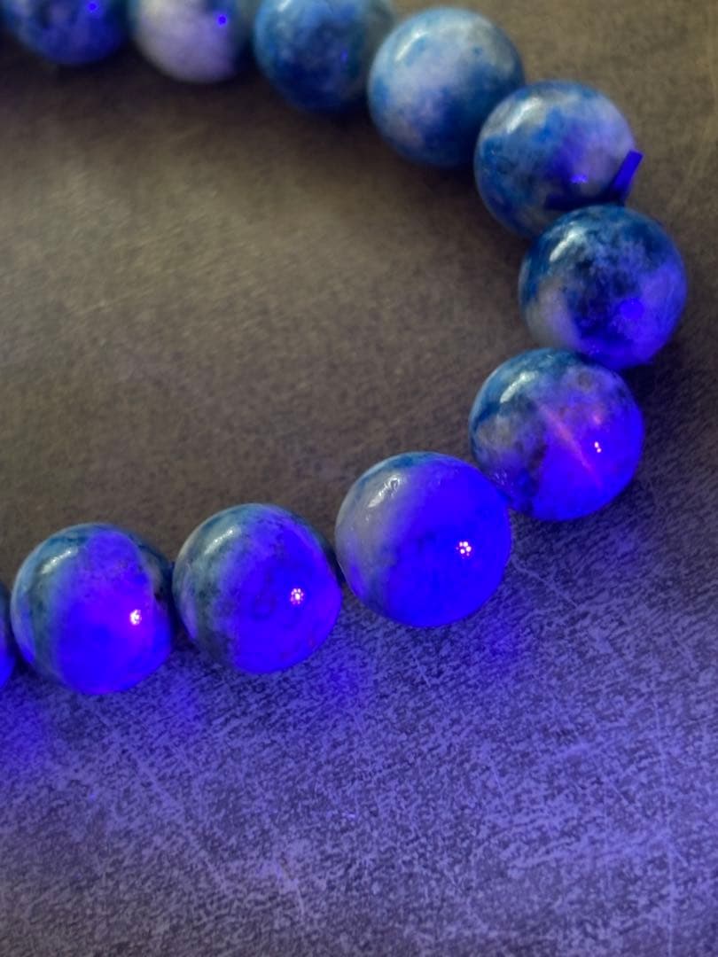 アフガナイトブレスレット8.5㎜（新品未使用） 希少！高品質　レア　天然石