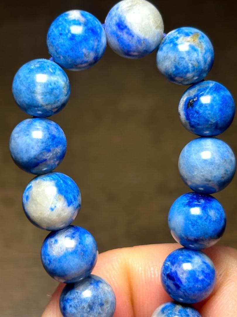 アフガナイトブレスレット8.5㎜（新品未使用） 希少！高品質　レア　天然石