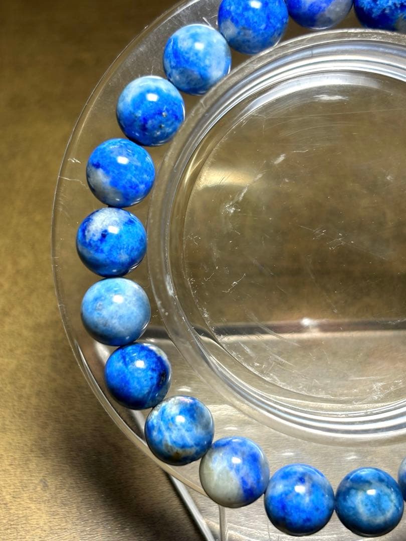 アフガナイトブレスレット8.5㎜（新品未使用） 希少！高品質　レア　天然石