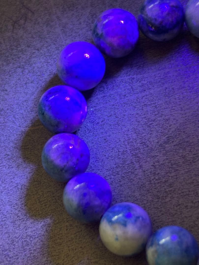 アフガナイトブレスレット8.5㎜（新品未使用） 希少！高品質　レア　天然石