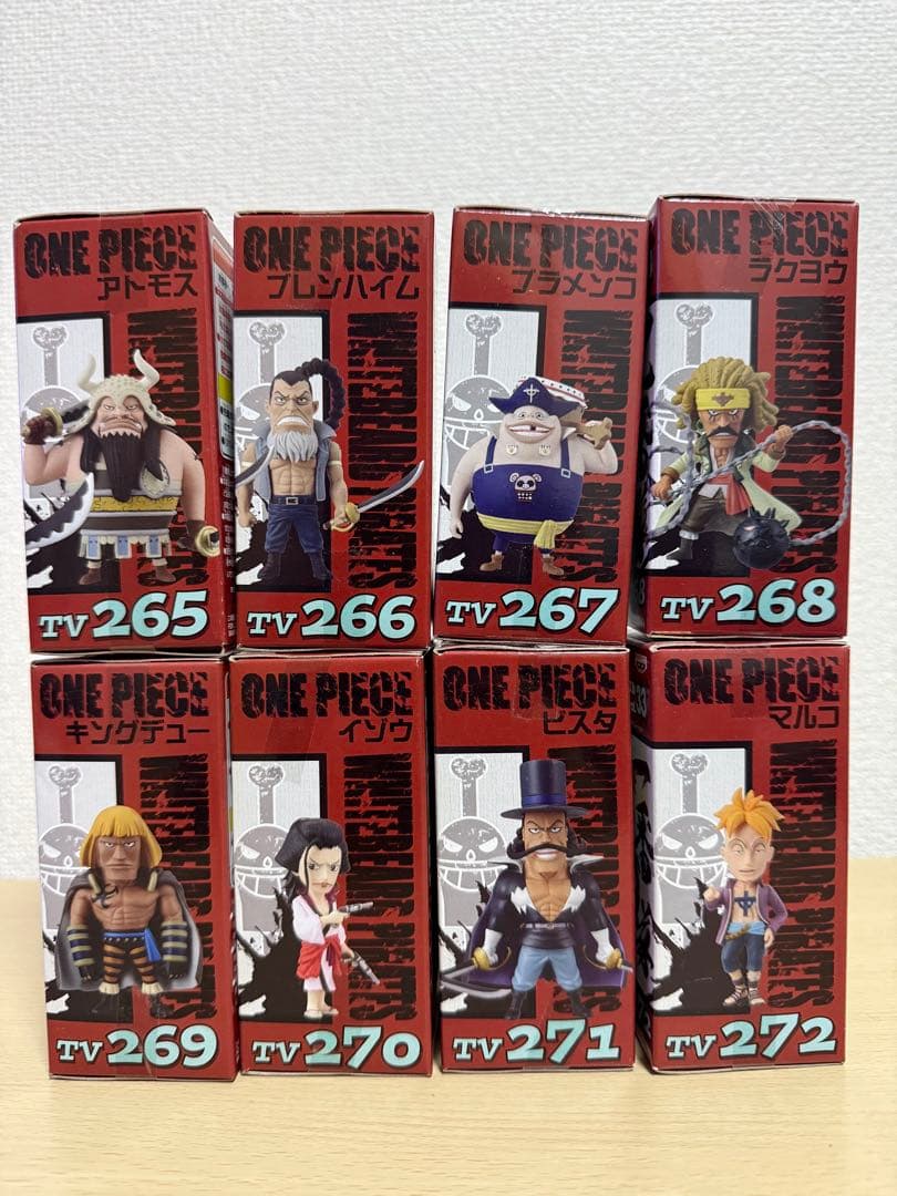 【未開封】ワンピース ワーコレ 白ひげ海賊団 vol.32 .33、MEGA.3