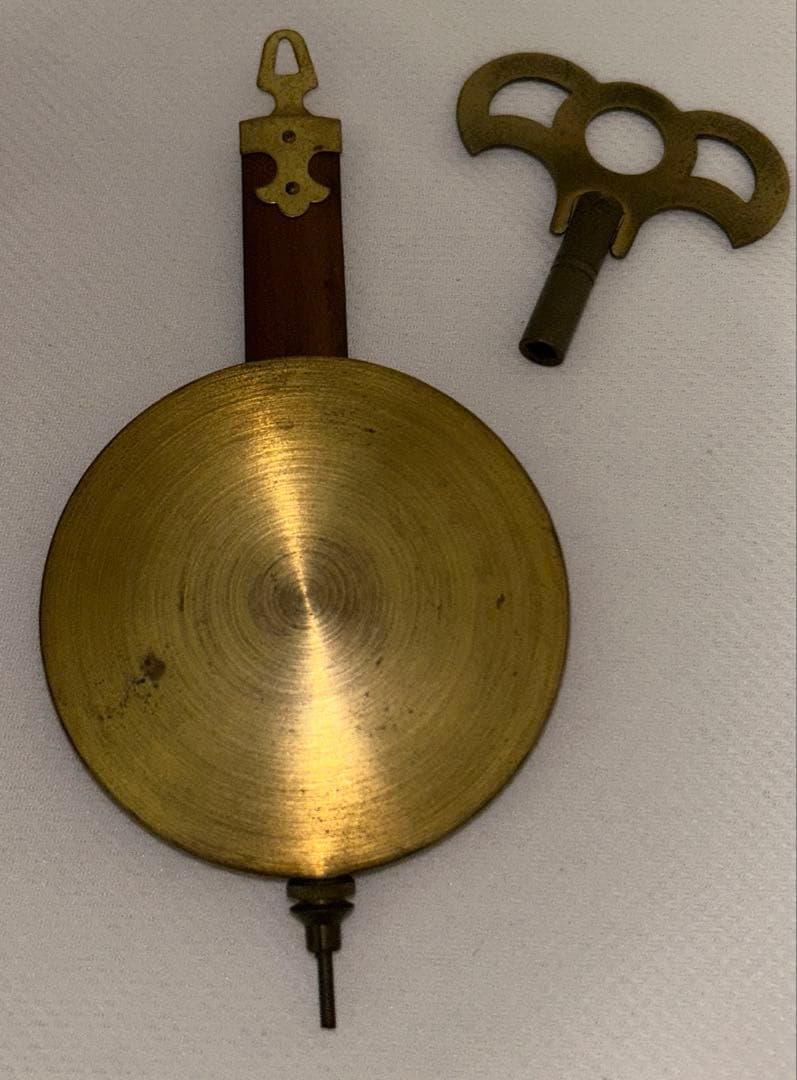 柱時計　ゼンマイ　飛球時計製造