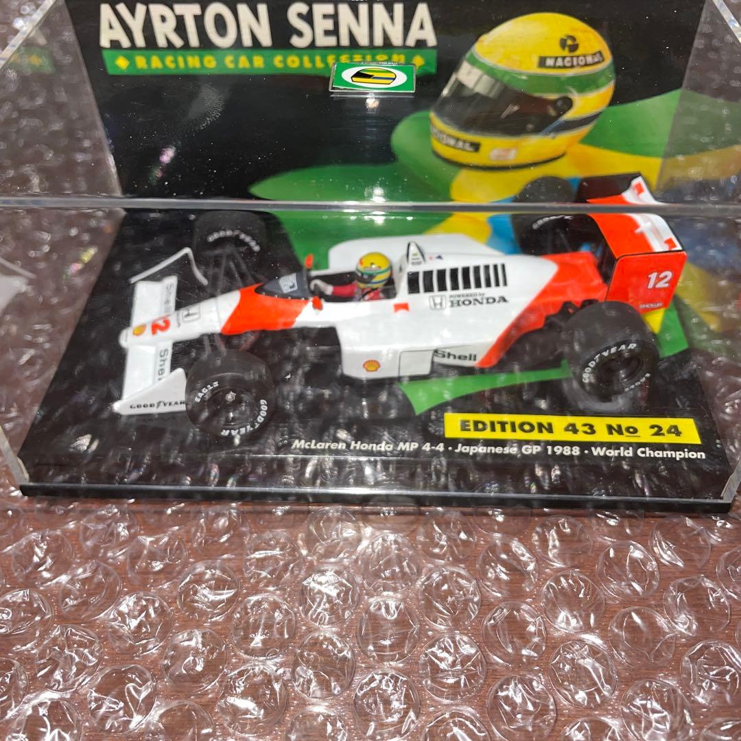 1/43 マクラーレンMP4/4ホンダ #12 アイルトンセナ日本GP in鈴鹿