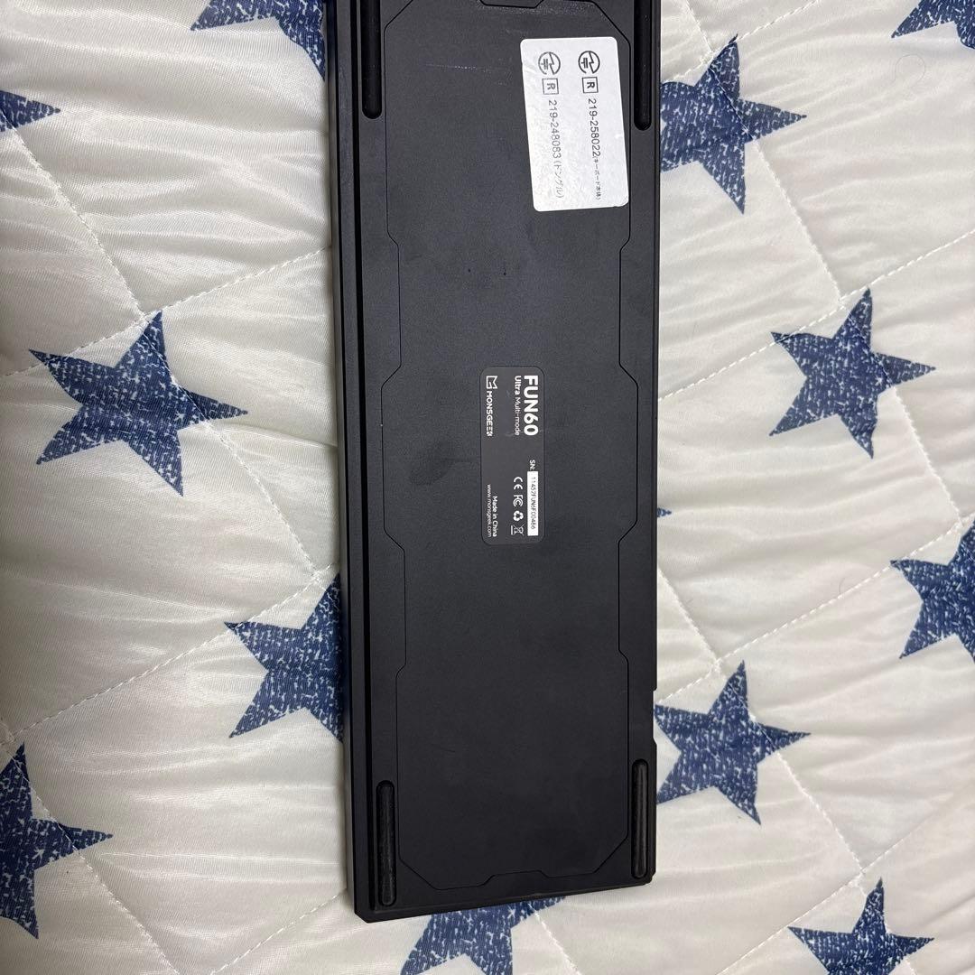 MonsGeek FUN60 Ultra 無線 英語配列 美品