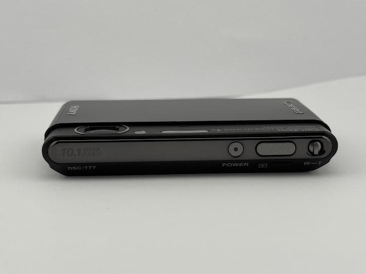 ★美品★ SONY ソニー Cyber-shot DSC-T77 ブラック