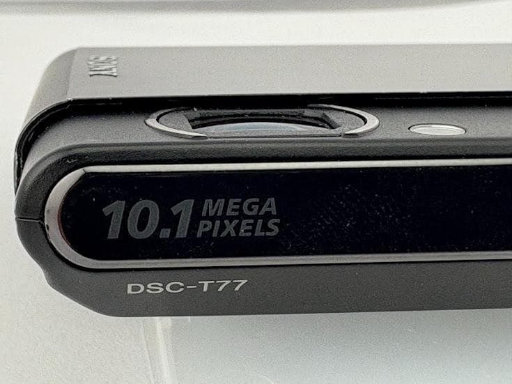 ★美品★ SONY ソニー Cyber-shot DSC-T77 ブラック