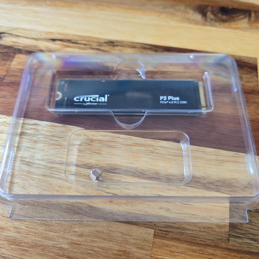 内蔵型SSD Crucial P3plus 500GB M.2 SSD
