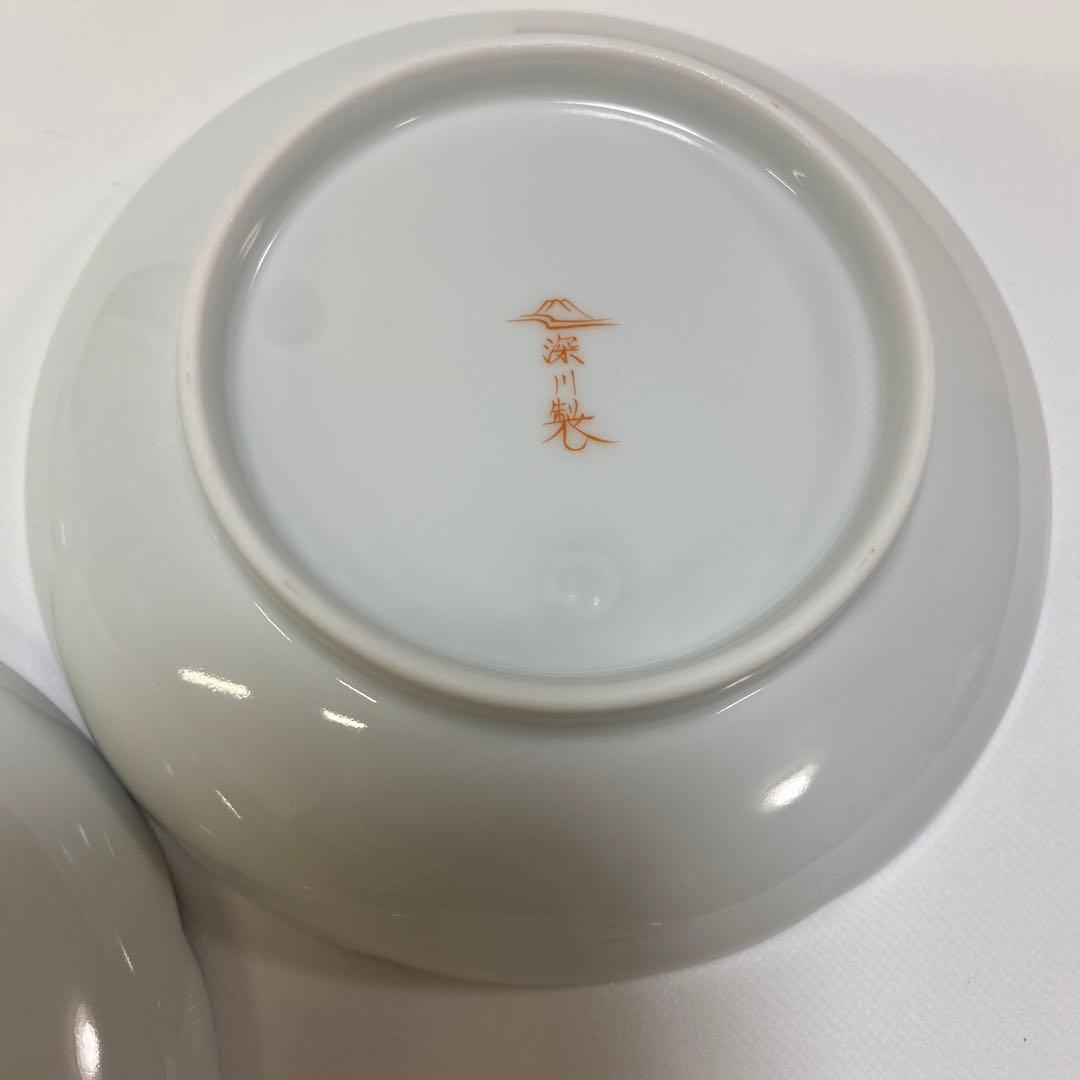 深川製磁　天青の紅葉　銘々皿　5枚セット　もみじ　紅葉　小皿　皿　銘々皿揃