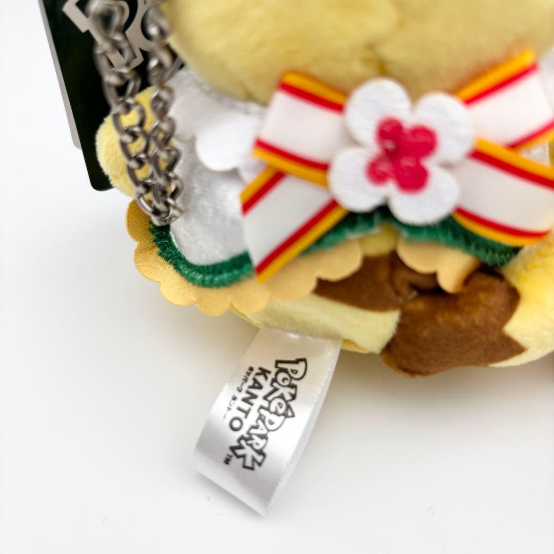 ポケパーク限定 カーニバル 花飾り ピカチュウ イーブイ キーホルダー