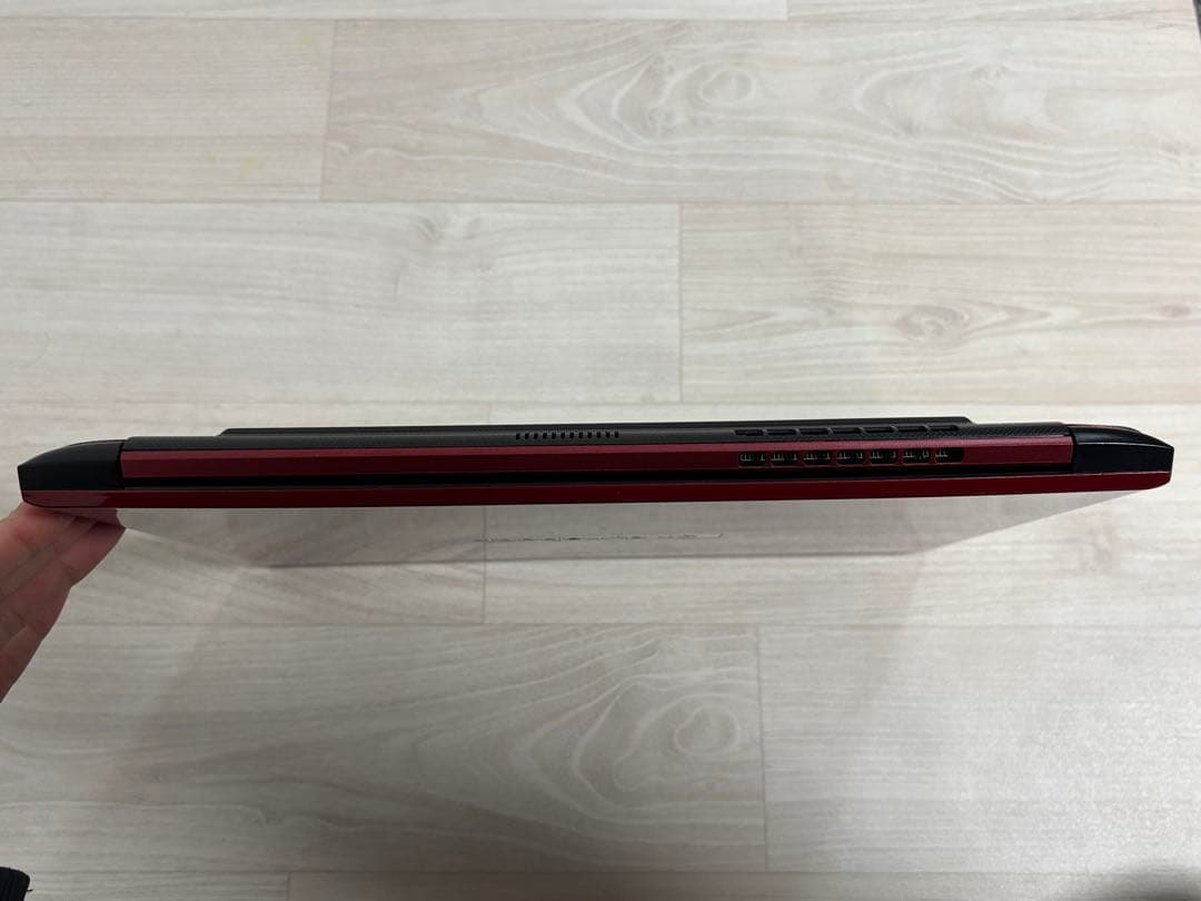 ジャンク dynabook レッド ノートPC 本体 P1S6LJBR