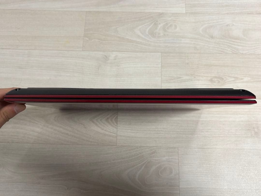 ジャンク dynabook レッド ノートPC 本体 P1S6LJBR