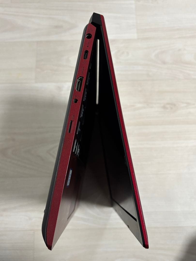 ジャンク dynabook レッド ノートPC 本体 P1S6LJBR