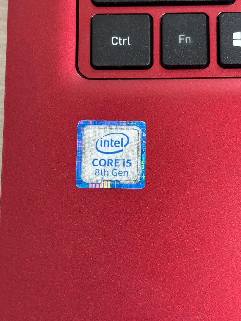 ジャンク dynabook レッド ノートPC 本体 P1S6LJBR