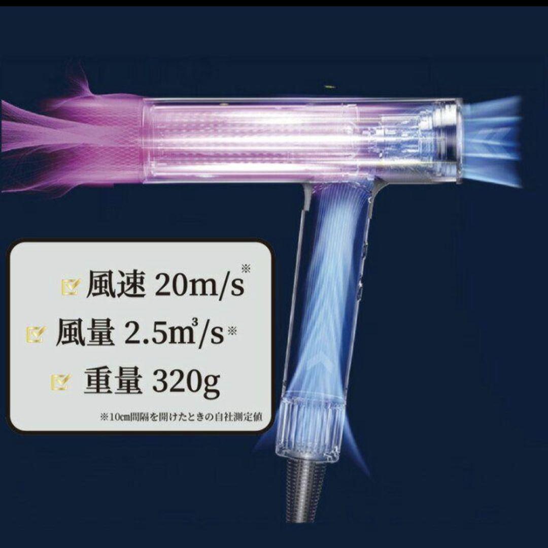 ヘアドライヤー 軽量 速乾 サラツヤ LESCOLTON マイナスイオン
