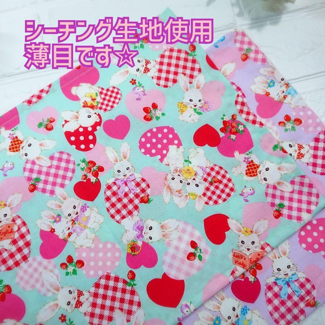 3枚セット♪ランチョンマット　25×35　うさぎ柄