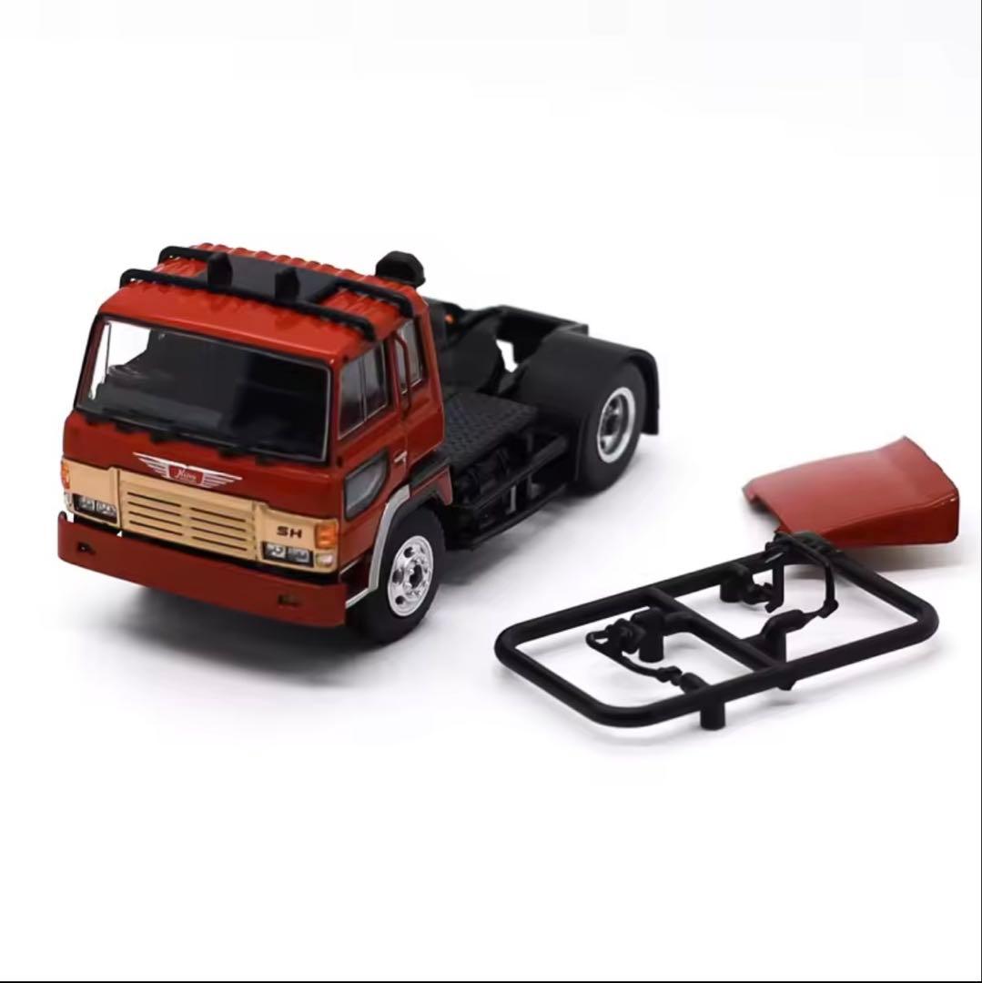 Hino DBGT MODEL 1:64 ミニカードルフィン　デコトラ 日野