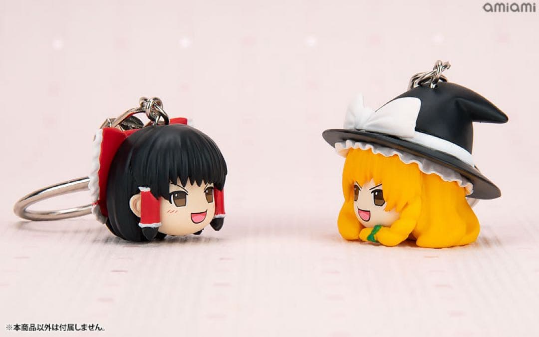 東方Project マスコットキーホルダー ゆっくり霊夢 ゆっくり魔理沙 セット