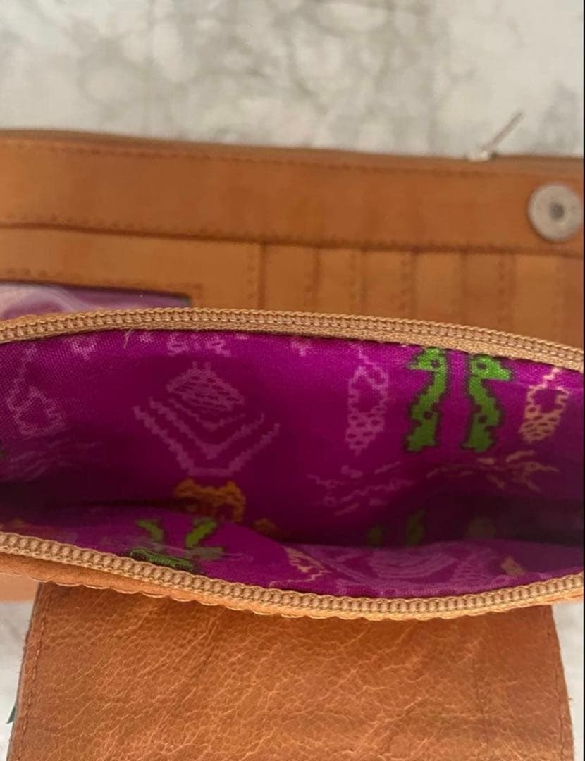 MAHIYA マヒヤ　ボヘミアンレザー長財布　財布　長財布　本革　レザー　美品