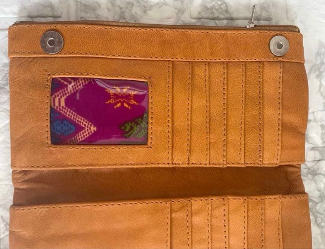 MAHIYA マヒヤ　ボヘミアンレザー長財布　財布　長財布　本革　レザー　美品