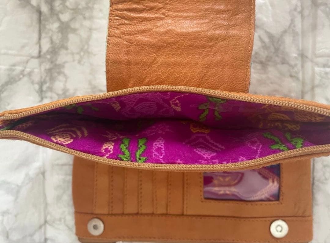 MAHIYA マヒヤ　ボヘミアンレザー長財布　財布　長財布　本革　レザー　美品