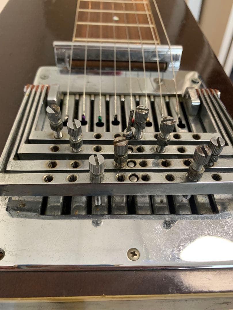 TEISCO（テスコ）製　ヴィンテージ ペダルスチールギター　ケース付き