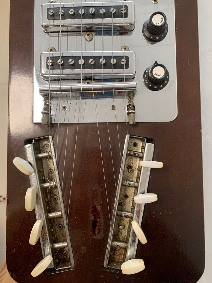 TEISCO（テスコ）製　ヴィンテージ ペダルスチールギター　ケース付き