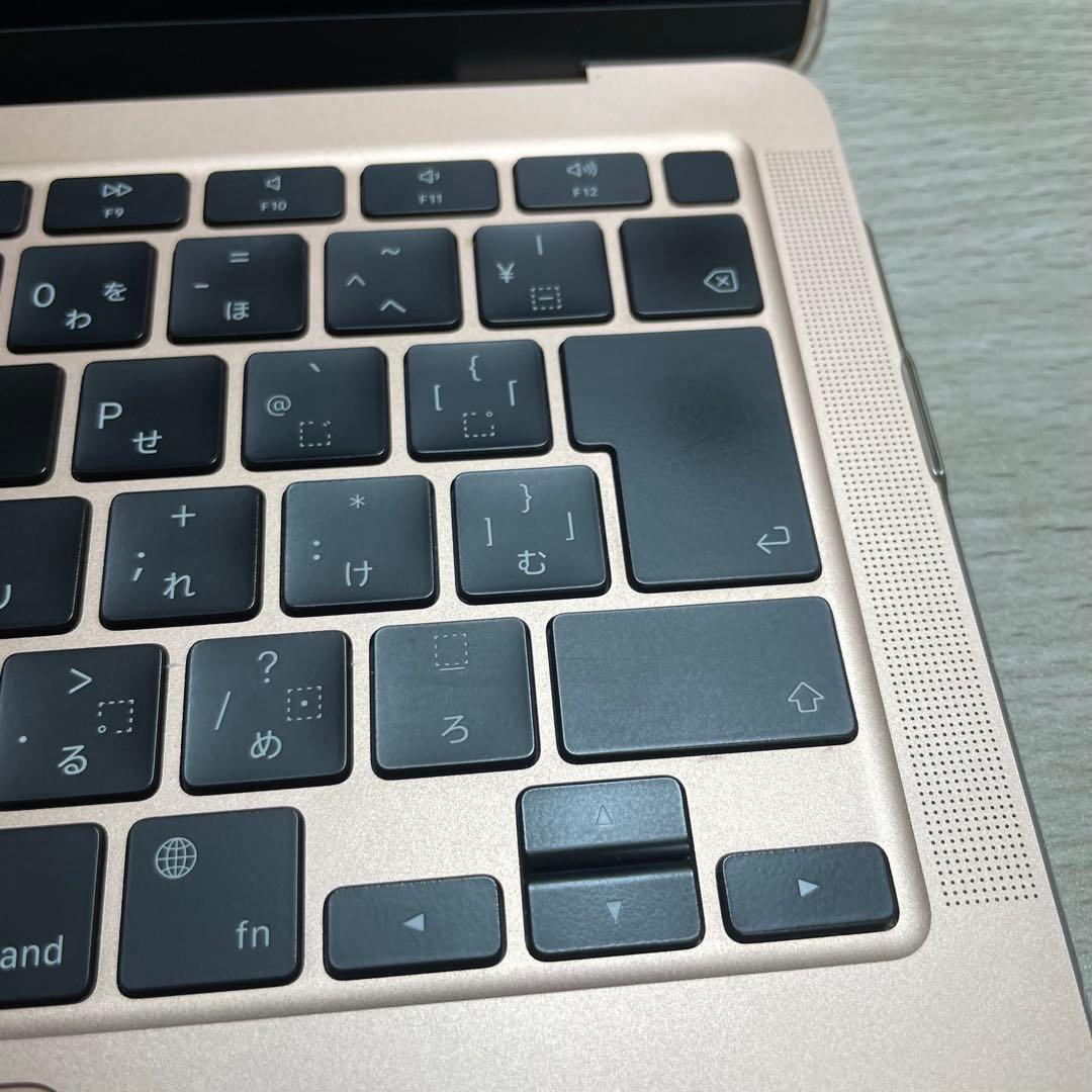 カバー付きMacBook Air M1 512GB 13inch ローズゴールド