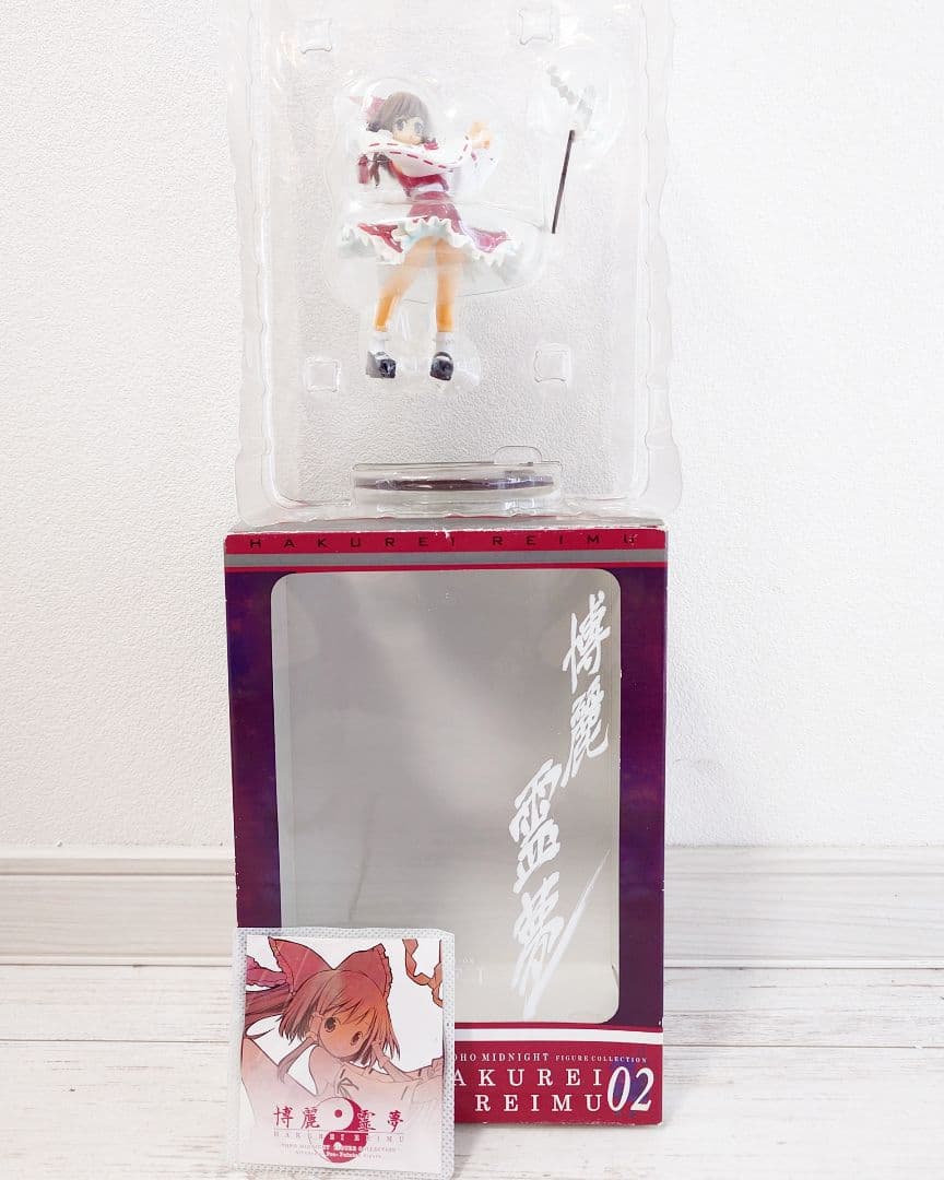 博麗霊夢 フィギュア とらのあな 01 東方ミッドナイト 02 カード CD