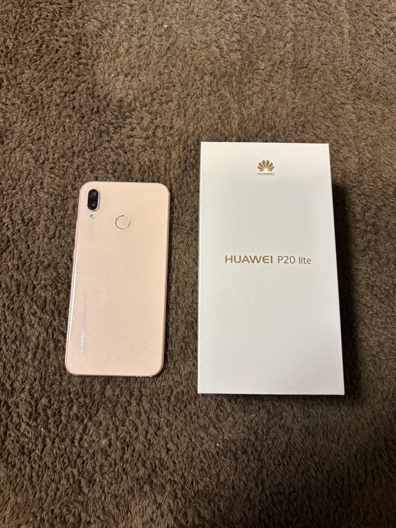 HUAWEI P20 lite 本体 ピンク