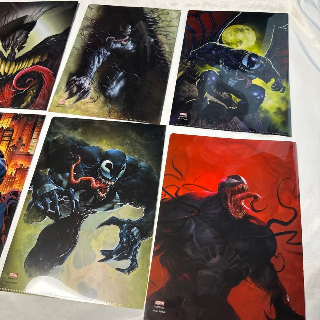 廃盤　ブラインド　VENOM ヴェノム　クリアファイルセット　アベンジャーズ寄生