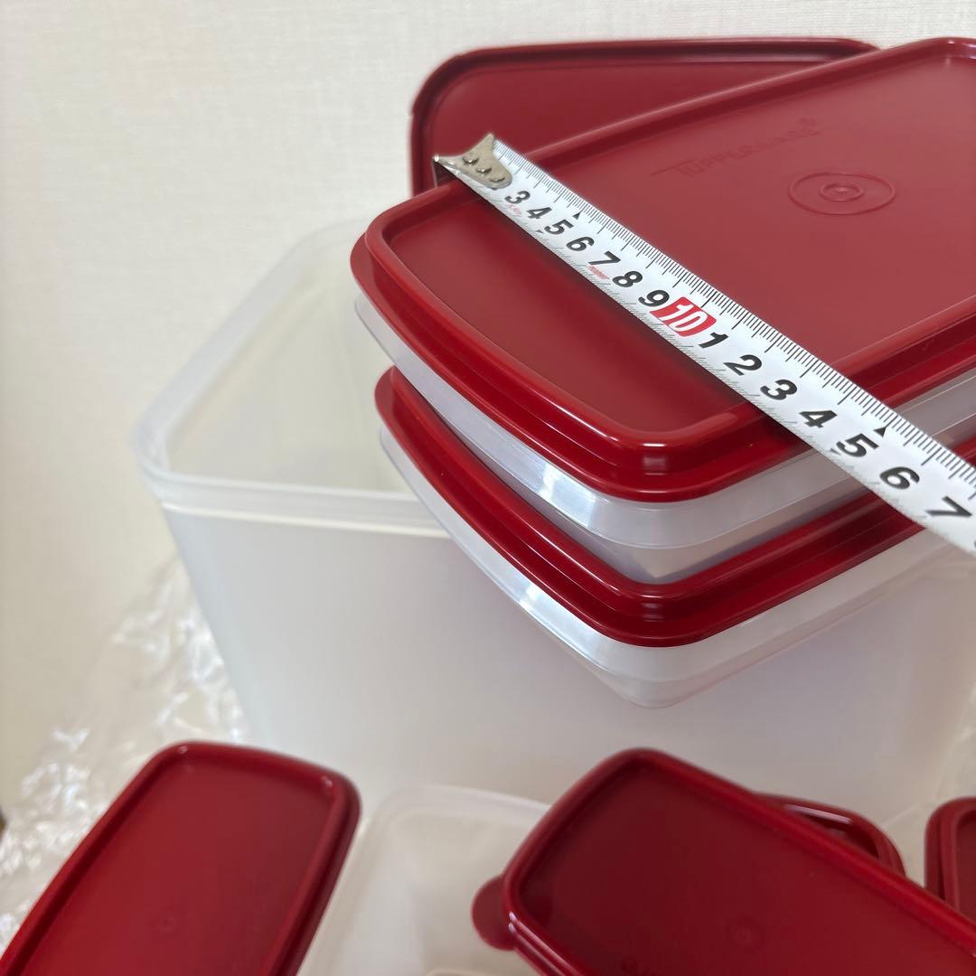 Tupperware シェルフセーバーデリキーパー12リットルキーパースプーン4