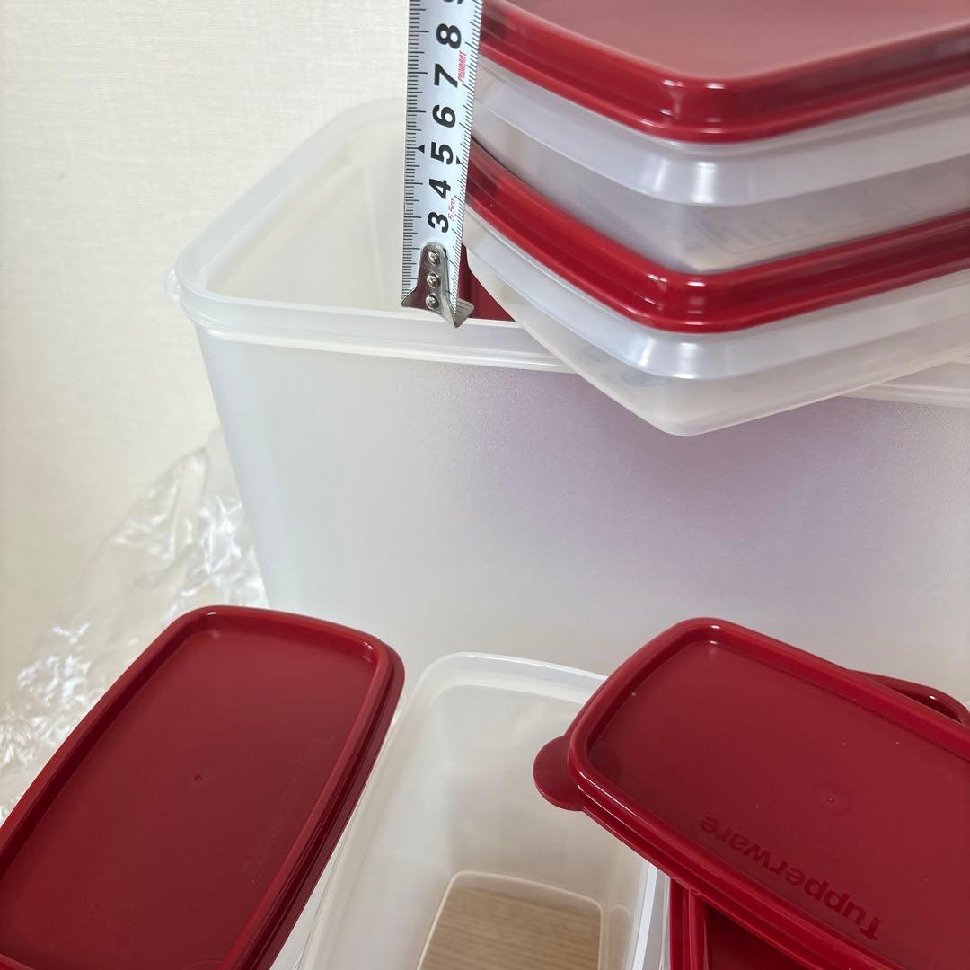 Tupperware シェルフセーバーデリキーパー12リットルキーパースプーン4
