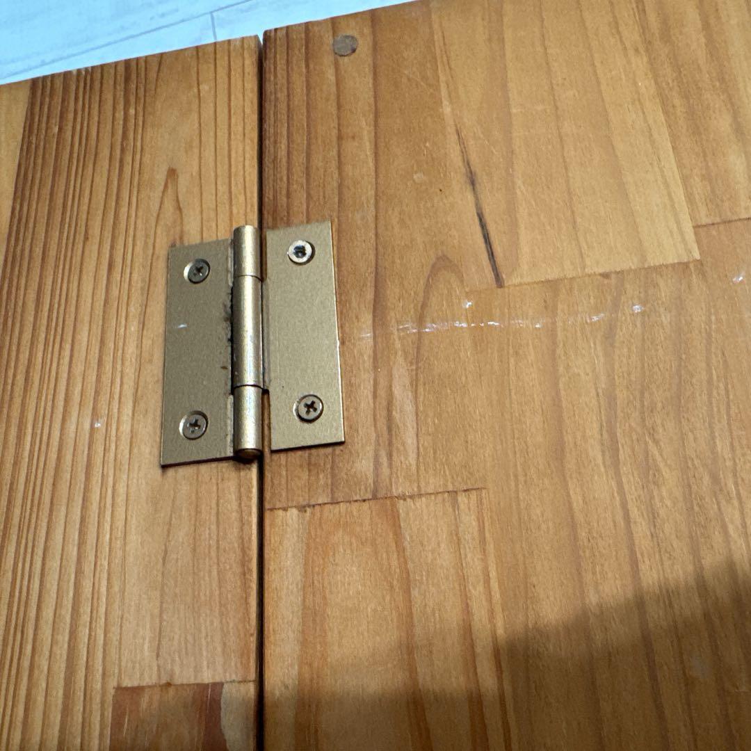 カントリー ハートマガジンラック ハンドメイド キャスター付き