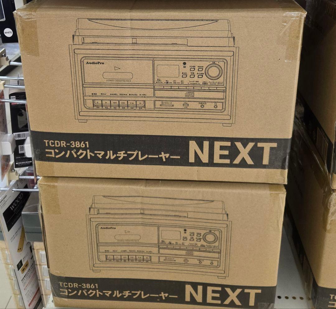 【新品・保証付】 コンパクト マルチ プレーヤー NEXT TCDR-3861